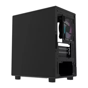 Datora korpuss DarkFlash DB330M Melns v2 ar trim iepriekš uzstādītiem ventilatoriem