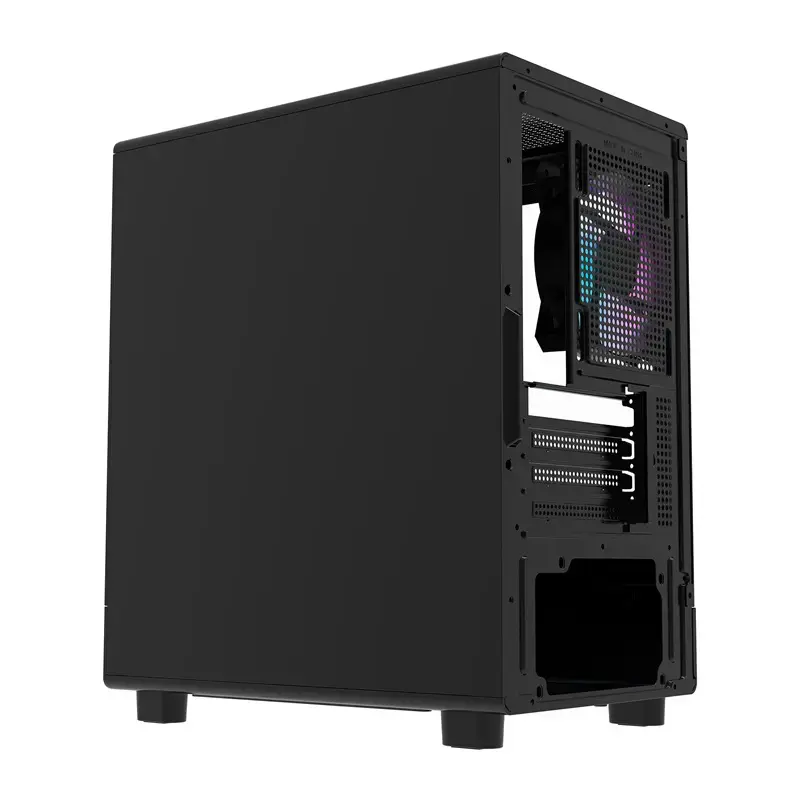 Datora korpuss DarkFlash DB330M Melns v2 ar trim iepriekš uzstādītiem ventilatoriem