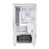 Darkflash datora korpuss DB330M balta v2 ar trīs iepriekš uzstādītiem ventilatoriem, micro-ATX/mATX atbalsts