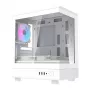 Darkflash datora korpuss DB330M balta v2 ar trīs iepriekš uzstādītiem ventilatoriem, micro-ATX/mATX atbalsts