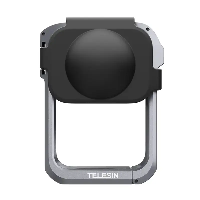 Metāla aizsargbūris Telesin DJI Osmo 360 kamerai – viegls metāla rāmis, stiprinājuma punkti