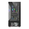 Datora korpuss DarkFlash DS950V ar priekšējo displeju (melns) un 6 iepriekš uzstādītiem ventilatoriem