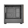 ATX datora korpuss Darkflash DS900WS — midi tornis, bez ventilatoriem, melns