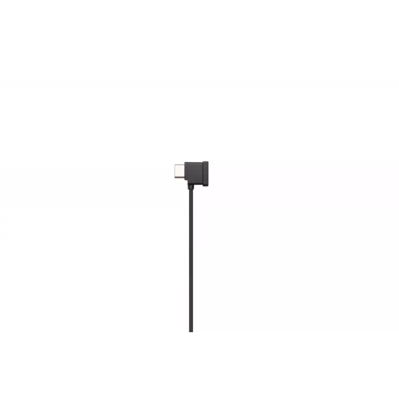 USB kabelis Micro-USB B uz USB C melns DJI CP.MA.00000225.01