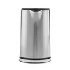 Elektriskā tējkanna GASTROBACK Design Cool Touch 1,5 L 2200 W, nerūsējošais tērauds/melna