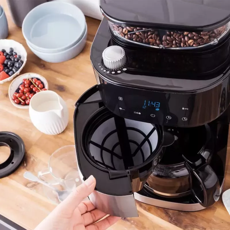 Pilienveida kafijas automāts Gastroback 1,5 L Grind & Brew Pro