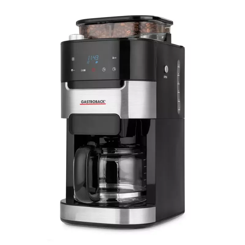 Pilienveida kafijas automāts Gastroback 1,5 L Grind & Brew Pro