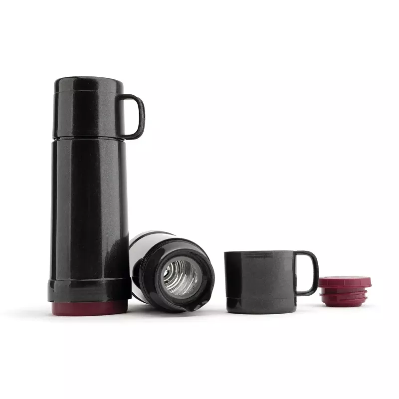 Vakuuma termoss JATA HTER2125 0,25 L melns bez BPA