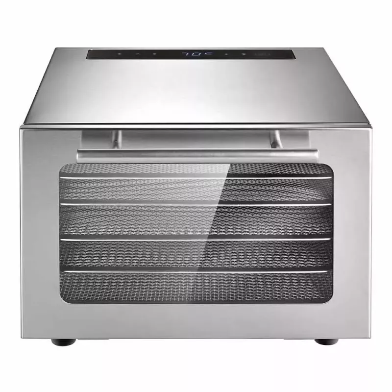 Pārtikas žāvētājs GASTROBACK Mini Professional 400 W, nerūsējošais tērauds, taimeris līdz 24 h, 282×347×206 mm
