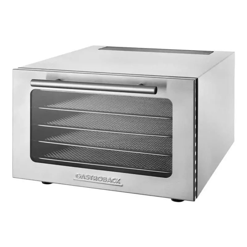 Pārtikas žāvētājs GASTROBACK Mini Professional 400 W, nerūsējošais tērauds, taimeris līdz 24 h, 282×347×206 mm