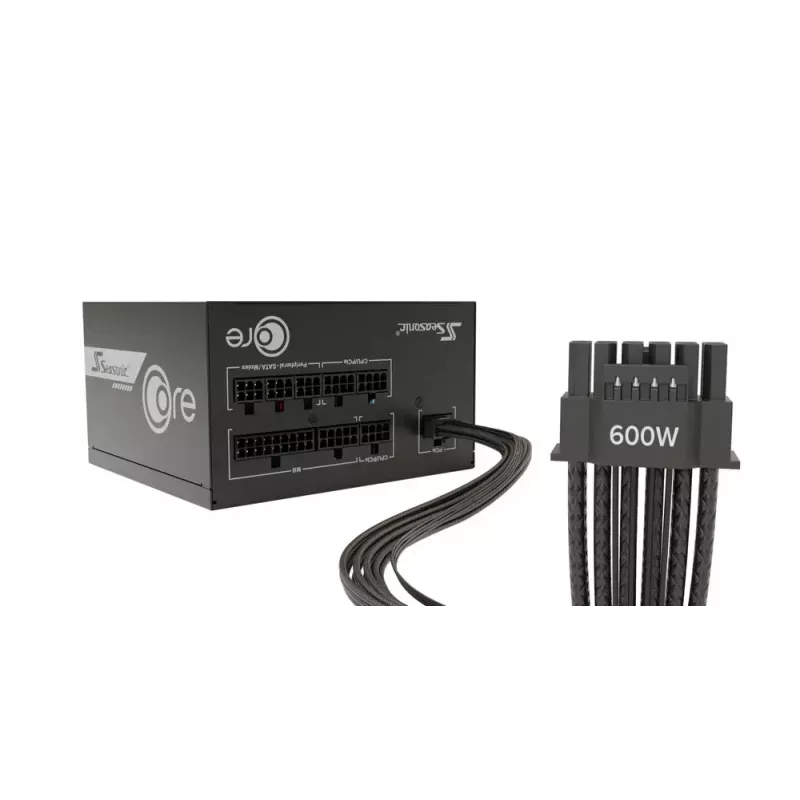 Barošanas bloks Seasonic CORE GC-850 ATX 3.1 850 W 24-pin ATX pilnībā modulārs 80 PLUS Gold melns