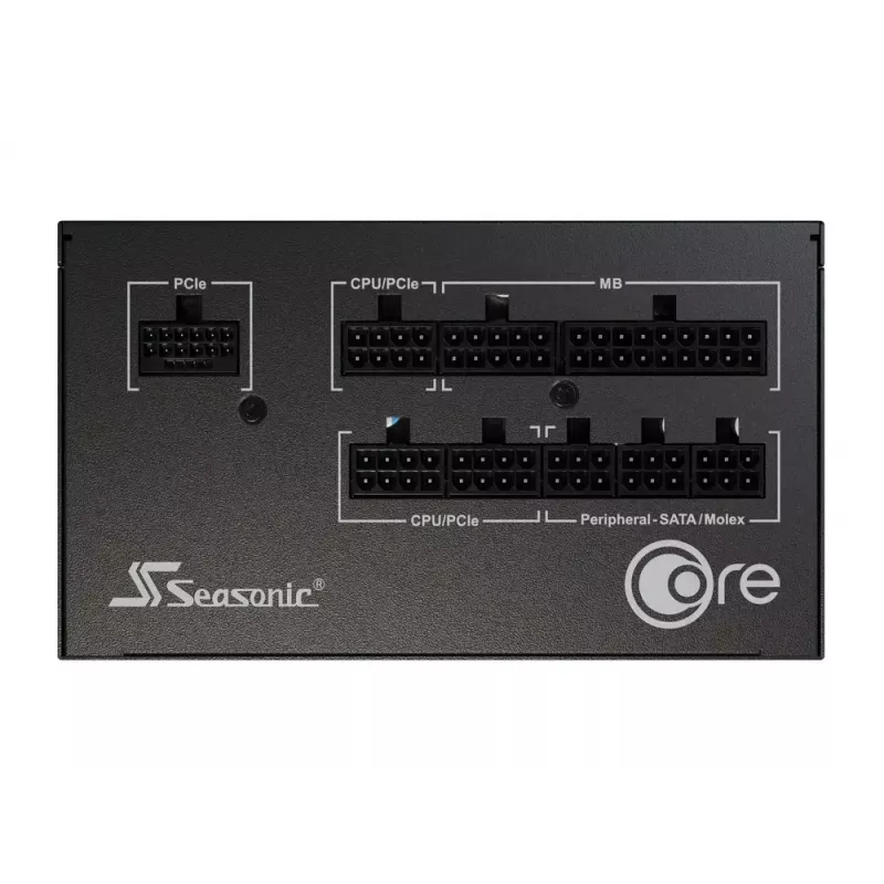 Barošanas bloks Seasonic CORE GC-850 ATX 3.1 850 W 24-pin ATX pilnībā modulārs 80 PLUS Gold melns
