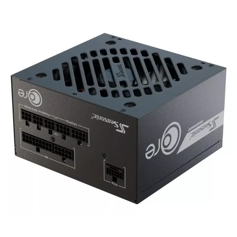 Barošanas bloks Seasonic CORE GC-750 ATX 3.1 750 W 24-pin ATX Pilnībā modulārs 80 PLUS Gold Melns