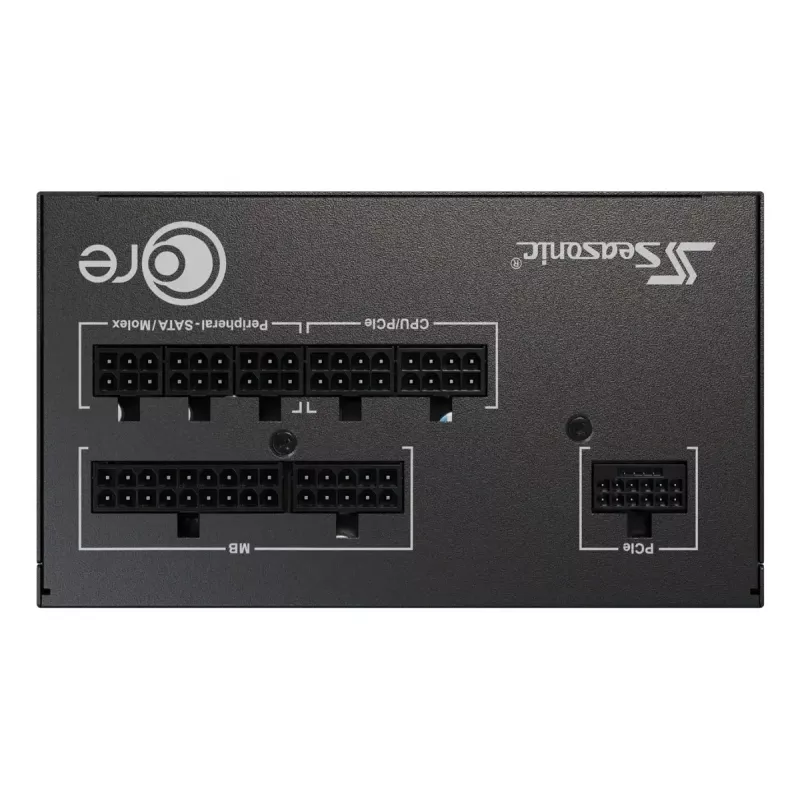 Barošanas bloks Seasonic CORE GC-650 ATX 3.1 650 W 24-pin ATX pilnībā modulārs 80 PLUS Gold melns