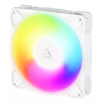 ARCTIC Freezer P14 Pro Reverse A-RGB (balta) - 3 Pack - 140 mm A-RGB PWM ventilators ar kabeļa sadalītāju