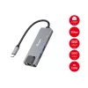 Equip 5-in-1 daudzfunkciju adapteris, 2.5GbE, USB-A x 2, USB-C x 1, USB-C, 100W USB PD