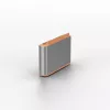 Lindy USB Type C pieslēgvietu bloķētāji (bez atslēgas) – 10 gab. iepakojumā, oranži
