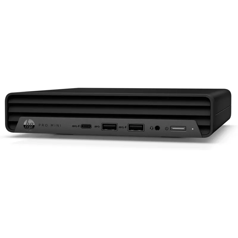 HP Pro 400 G9 Intel® Core™ i3 i3-12100T 16 GB DDR4-SDRAM 256 GB SSD Windows 11 Pro Mini PC Melns