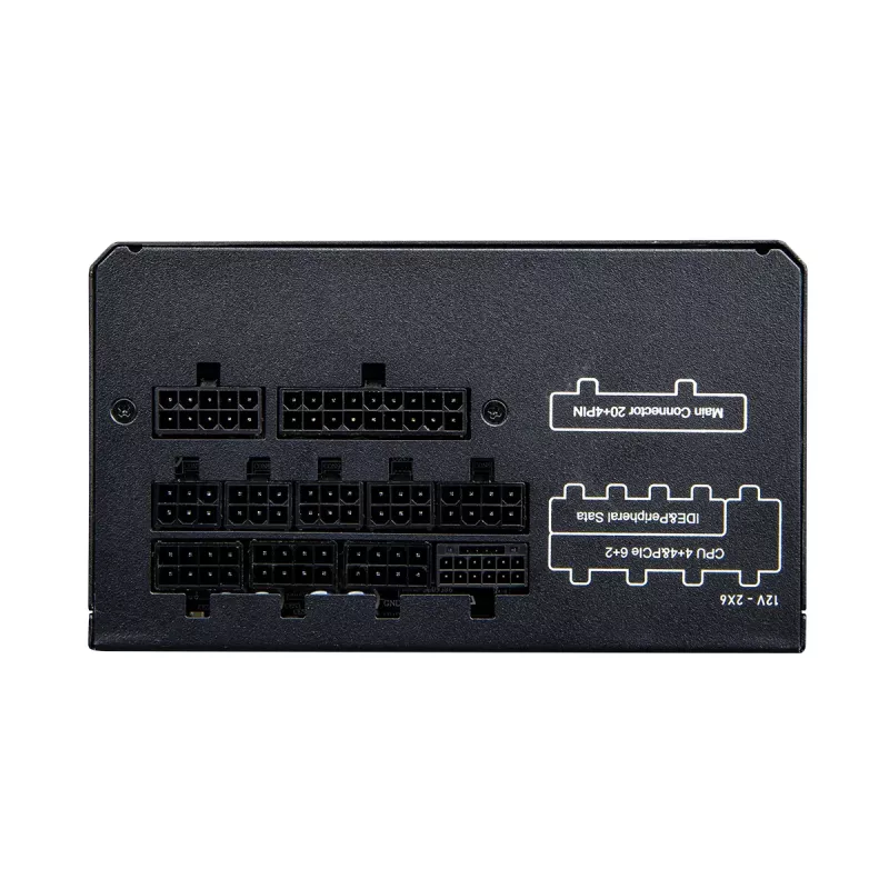 Barošanas bloks Cougar GR 850W ATX3.1 PCIe 5.1 80 PLUS Gold, 850 W, 20+4 pin ATX, 120 mm ventilators, melns