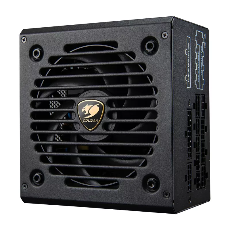 Barošanas bloks Cougar GR 850W ATX3.1 PCIe 5.1 80 PLUS Gold, 850 W, 20+4 pin ATX, 120 mm ventilators, melns