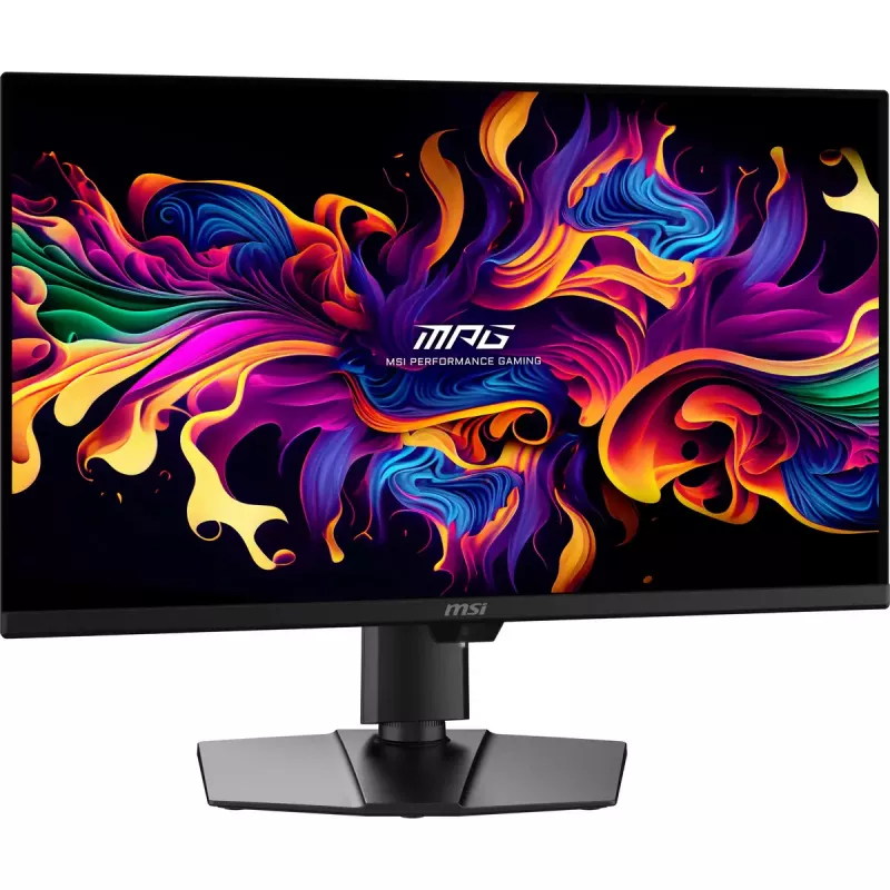 Datora monitors MSI MPG 271QRDE QD-OLED X50, 26,5 collas (67,3 cm), 2560×1440, QD-OLED, 1 ms, 16:9, USB 2.0 centrmezgls, VESA, augstumā regulējams, melns