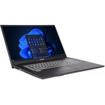 TERRA MOBILE 1716R Intel® Core™ i3 i3-1315U klēpjdators, 43,9 cm (17,3 collas), Full HD, 16 GB DDR4-SDRAM, 500 GB SSD, Wi-Fi 6 (802.11ax), Windows 11 Pro, Vācu, Pelēks