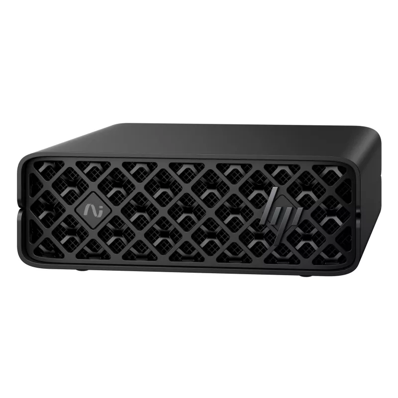 HP ZGX Nano G1n AI GB10 128 GB LPDDR5x-SDRAM 4 TB SSD Linux Mini PC Workstation AI darbstacija, AI dators Melns
