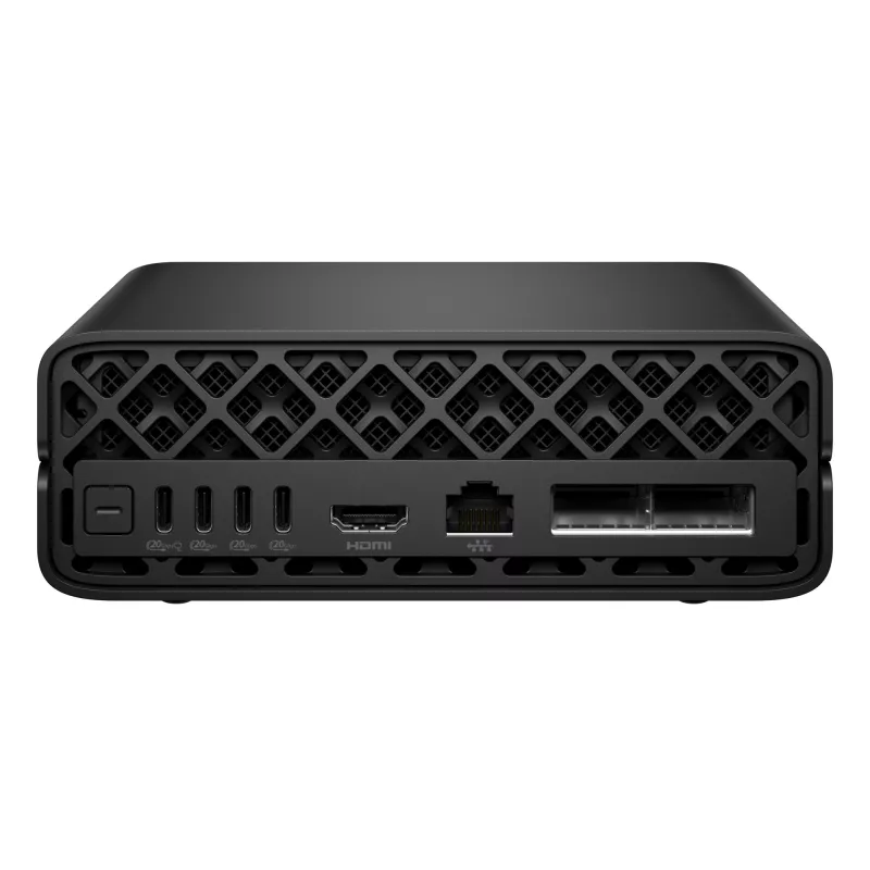 HP ZGX Nano G1n AI GB10 128 GB LPDDR5x-SDRAM 4 TB SSD Linux Mini PC Workstation AI darbstacija, AI dators Melns