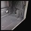 PC Micro Tower korpuss LC-Power 2004MB-V3, Micro-ATX/Mini-ITX, melns, augšpusē novietots PSU, atbalsta 2×3,5 collu + 2×2,5 collu, USB 3.2 Gen1
