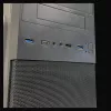 PC Micro Tower korpuss LC-Power 2004MB-V3, Micro-ATX/Mini-ITX, melns, augšpusē novietots PSU, atbalsta 2×3,5 collu + 2×2,5 collu, USB 3.2 Gen1