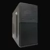 PC Micro Tower korpuss LC-Power 2004MB-V3, Micro-ATX/Mini-ITX, melns, augšpusē novietots PSU, atbalsta 2×3,5 collu + 2×2,5 collu, USB 3.2 Gen1