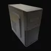 PC Micro Tower korpuss LC-Power 2004MB-V3, Micro-ATX/Mini-ITX, melns, augšpusē novietots PSU, atbalsta 2×3,5 collu + 2×2,5 collu, USB 3.2 Gen1