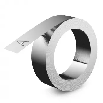 DYMO Rhino alumīnija reljefa uzlīmes | 12 mm x 3,65 m | pašlīmējošas | saderīgas ar Rhino M1011 reljefu | izturīgas pret laikapstākļiem | ideālas DIY un būvniecībai | ražots Eiropā