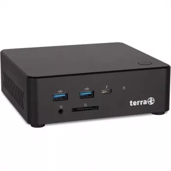 TERRA Micro 7000C GREENLINE Intel® Core™ i7 i7-1355U 16 GB DDR5-SDRAM 500 GB SSD Windows 11 Pro Micro PC Mini PC Melns