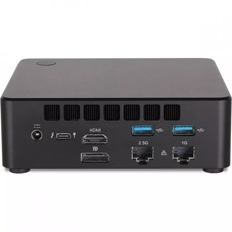 TERRA Micro 7000C GREENLINE Intel® Core™ i7 i7-1355U 16 GB DDR5-SDRAM 500 GB SSD Windows 11 Pro Micro PC Mini PC Melns