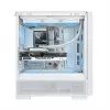 Universāls šķidruma dzesētājs Thermaltake TH360 V3 Ultra ARGB — 3x 120 mm ventilatori, 500–2500 RPM, 12 V, balts