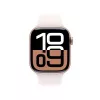 Viedpulkstenis Apple Watch Series 10 GPS + Cellular 42mm Rožu zelta alumīnija korpuss Gaiši sārts sporta siksna M/L