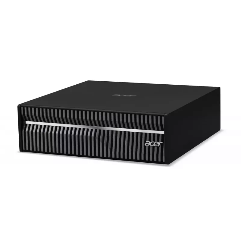 Mini PC darbstacija Acer Veriton VGN100 GB10, 128 GB LPDDR5x, 4 TB SSD, NVIDIA Melnswell, DGX OS, melna/pelēka
