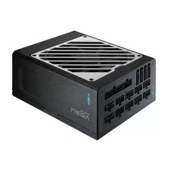 FSP MEGA TI 1350W barošanas bloks ATX ATX3.1 Melns, 1350 W, 100 - 240 V, 50/60 Hz, 8 - 15 A, 120 W, 1350 W