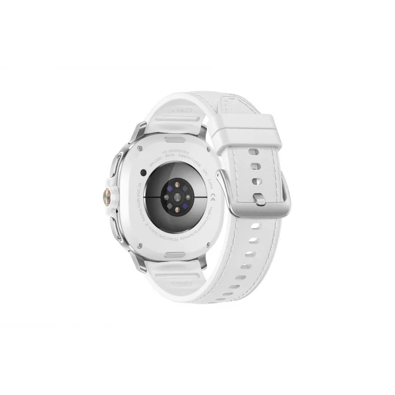Samsung Galaxy Watch8 Classic 3.3 cm (1.3 collas) AMOLED 46 mm digitāls 438 x 438 pikseļi skārienekrāns sudraba Wi-Fi GPS (satelīta)