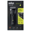 Braun Series 3 301s folijas skuveklis trimmeris melns