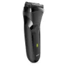 Braun Series 3 301s folijas skuveklis trimmeris melns