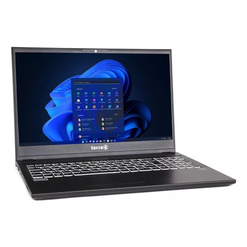 TERRA Mobile 1516R Intel® Core™ i5 i5-1334U klēpjdators 39,6 cm (15,6 collas) Full HD 16 GB DDR4-SDRAM 1 TB SSD Wi-Fi 6 (802.11ax) Windows 11 Pro vācu Melns