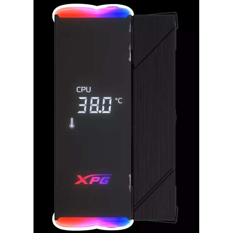 XPG MAESTRO PLUS 42SA CPU gaisa dzesētājs, Gaisa dzesētājs, 12 cm, Melns