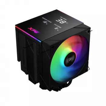 XPG MAESTRO PLUS 62DA CPU gaisa dzesētājs, Gaisa dzesētājs, 12 cm, Melns