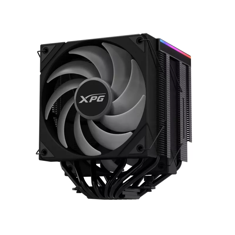 XPG MAESTRO PLUS 62DA CPU gaisa dzesētājs, Gaisa dzesētājs, 12 cm, Melns