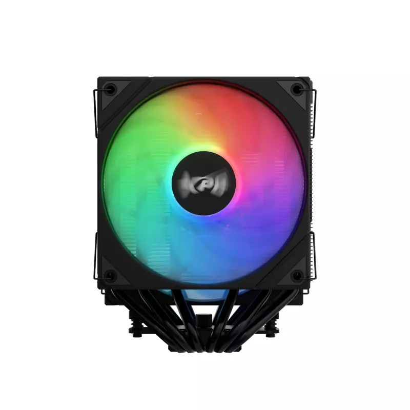 XPG MAESTRO PLUS 62DA CPU gaisa dzesētājs, Gaisa dzesētājs, 12 cm, Melns