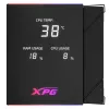 XPG MAESTRO PLUS 62DA CPU gaisa dzesētājs, Gaisa dzesētājs, 12 cm, Melns