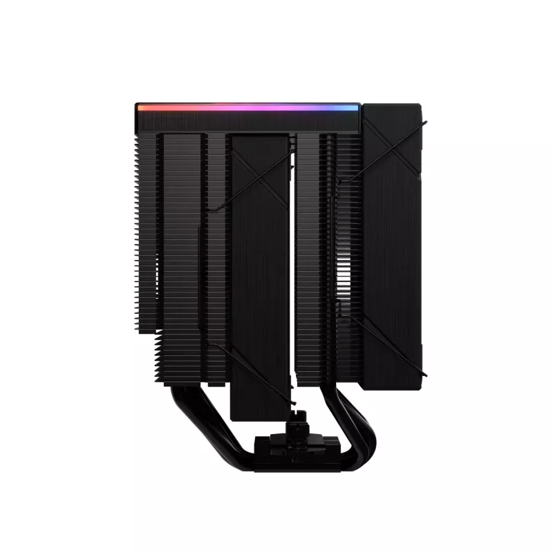 XPG MAESTRO PLUS 62DA CPU gaisa dzesētājs, Gaisa dzesētājs, 12 cm, Melns