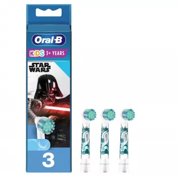 Oral-B 80352667 zobu birstes galviņa 3 gab. Zila, Balta